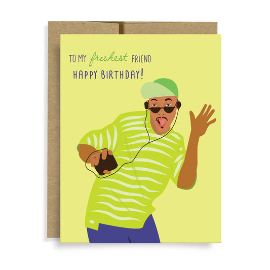 Freshest Friend Card - Jade Record Shoppe