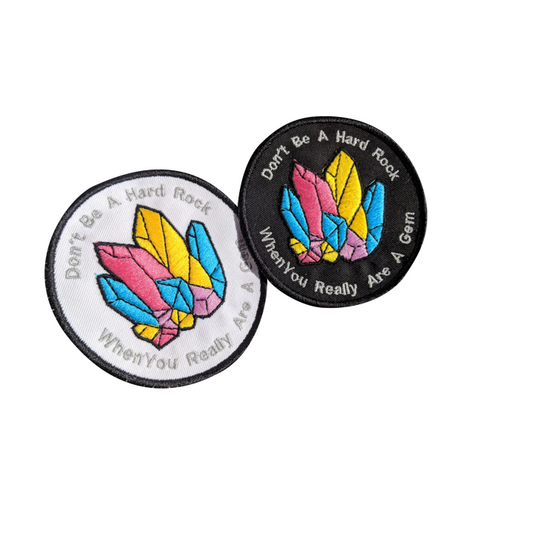 Hard Rock Iron Patch - Jade Record Shoppe