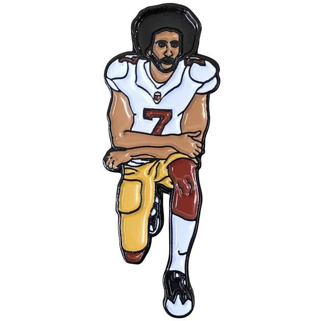 Colin Kaepernick Enamel Pin - Jade Record Shoppe