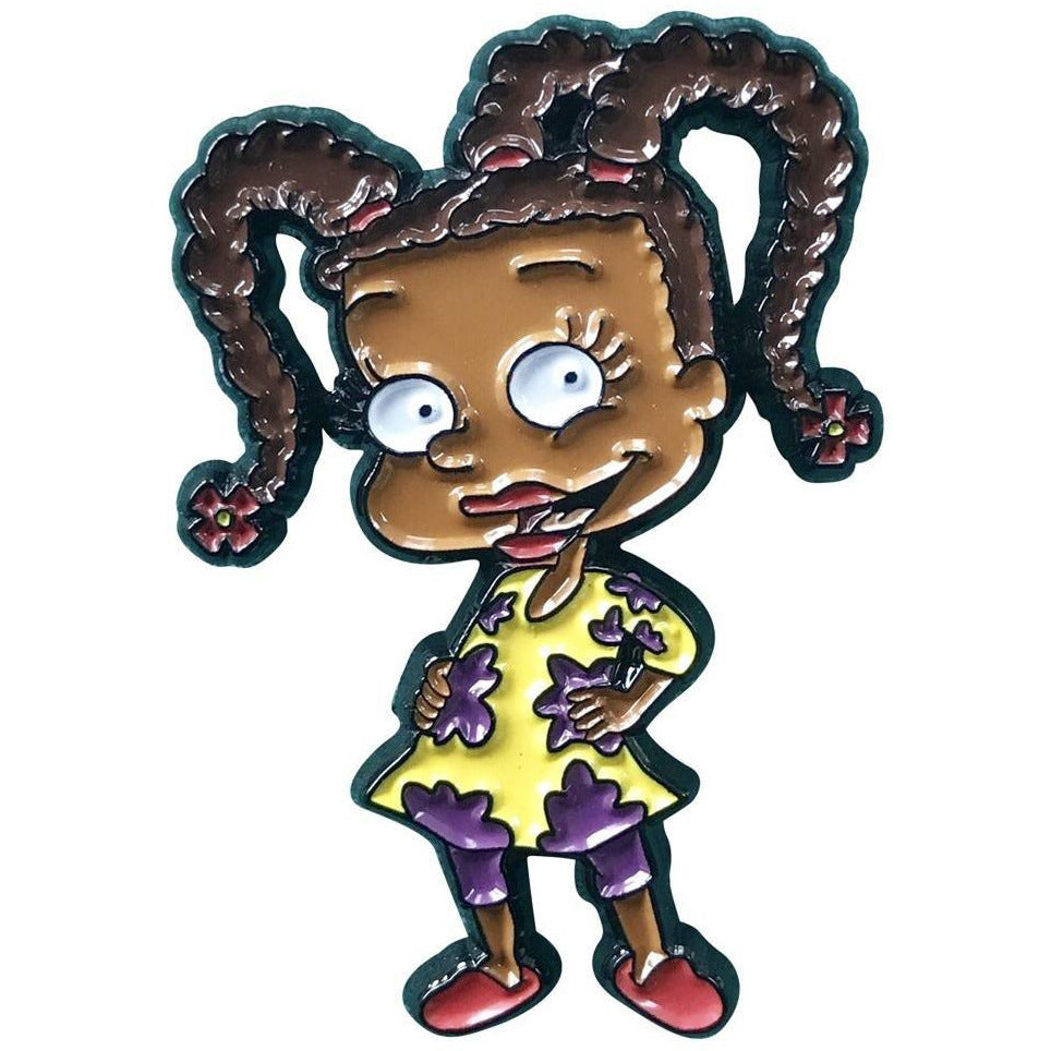 Black Cartoons - Susie Carmichael Lapel Pin - Jade Record Shoppe