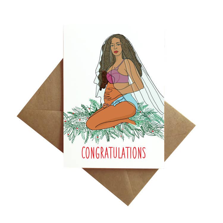 Congrats Bey Card - Jade Record Shoppe