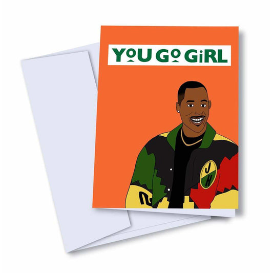 You Go Girl! Card - Jade Record Shoppe