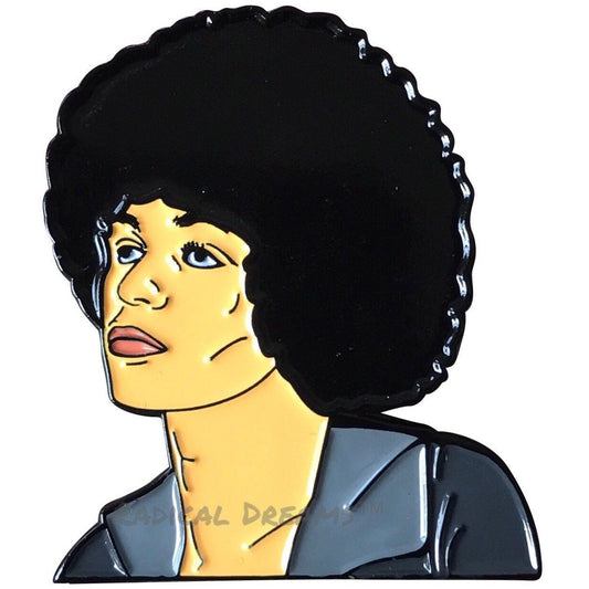 Angela Davis Pin - Jade Record Shoppe