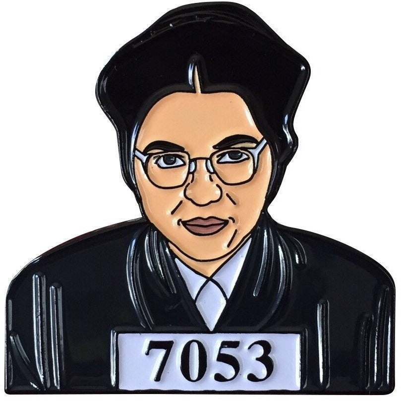 Rosa Parks Lapel Pin - Jade Record Shoppe